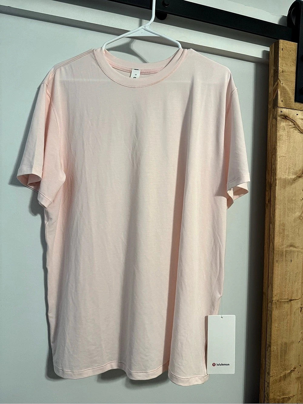 Lululemon Jersey Training Short Sleeve Short Sleeve Pink Size Large NWT